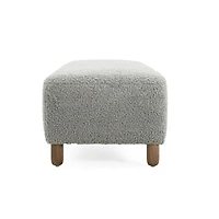 Streamdale Comfortable Ottoman, Grey