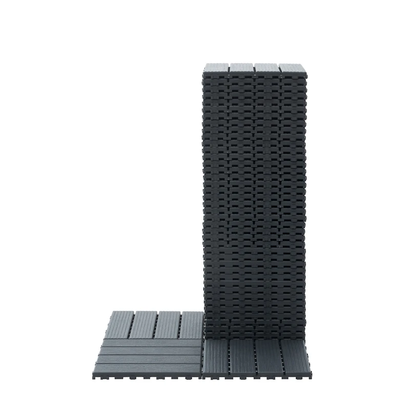 Streamdale Patio Deck Tiles 44 Pack for All-Weather Use