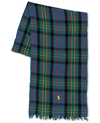 Polo Ralph Lauren Men's Outdoor Crinkle Plaid Scarf