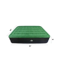 Nature Nest Portable Blow Up Queen Air Mattress with Built-In / Detachable Pump