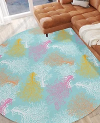 Dalyn Seabreeze Washable SZ3 8'x8' Round Area Rug