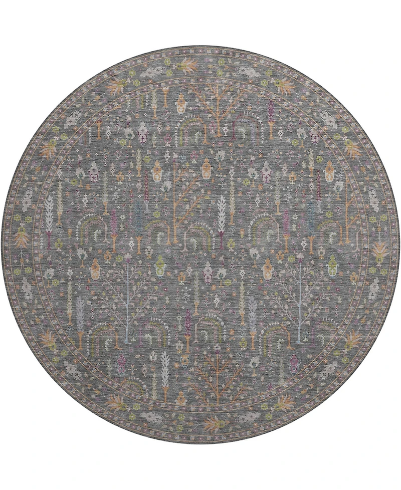 Dalyn Hatay Washable HY5 8'x8' Round Area Rug