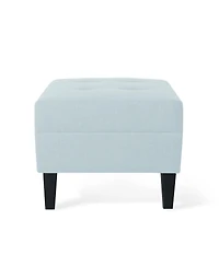 Streamdale Comfy Ottoman with Birch Legs Comfort and Style for Any Room