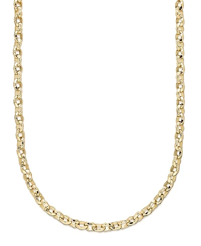 And Now This Silver, Gold Lobster Clasp Closure Chain Necklace