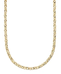 And Now This Silver, Gold Lobster Clasp Closure Chain Necklace