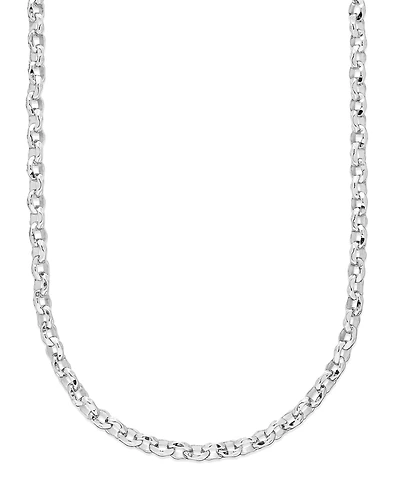And Now This Silver, Gold Lobster Clasp Closure Chain Necklace