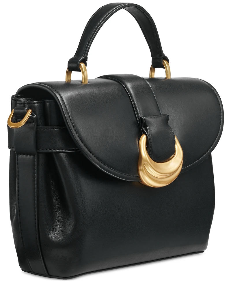 Donna Karan New York Valley Stream Small Leather Satchel