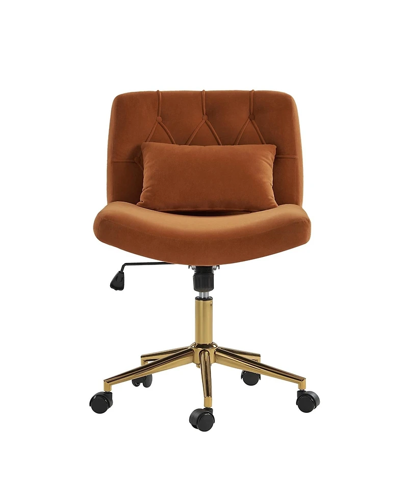 Hulala Home Sinclair Modern Office Chair with Sgs International Certified Stainless Steel Gas Spring