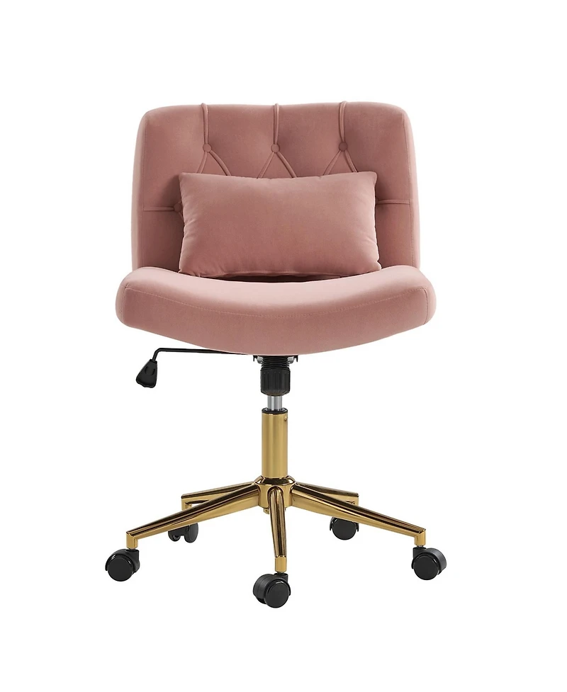 Hulala Home Sinclair Modern Office Chair with Sgs International Certified Stainless Steel Gas Spring