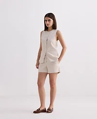 Reistor Women's Cotton Tweed Shorts