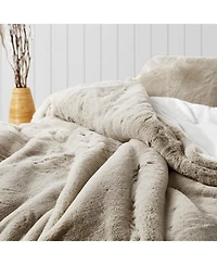 Coma Inducer Oversized Comforter Set - Chunky Bunny - Stone Taupe