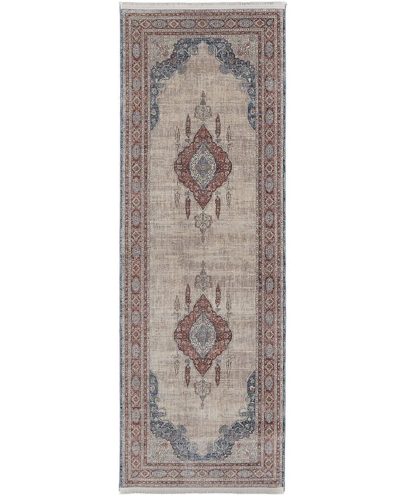 Feizy Marquette 39GRF 2'8"x12' Runner Area Rug