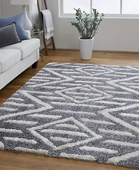 Feizy Mynka 39IBF 4'x6' Area Rug