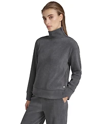 Andrew Marc Sport Women's Chenille Ribbed Turtleneck Sweater
