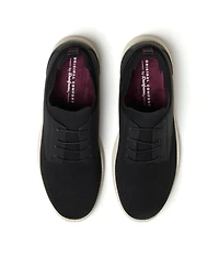 Dearfoams Men's Nash Stretch Knit Oxford Slip On Sneaker