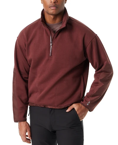 Bass Outdoor Men's Regular-Fit Convertible Hood 1/4-Zip Sweatshirt