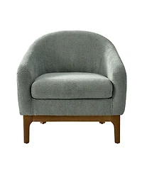 Hulala Home Augus Modern Boucle Armchair Chair with Adjustable Feet