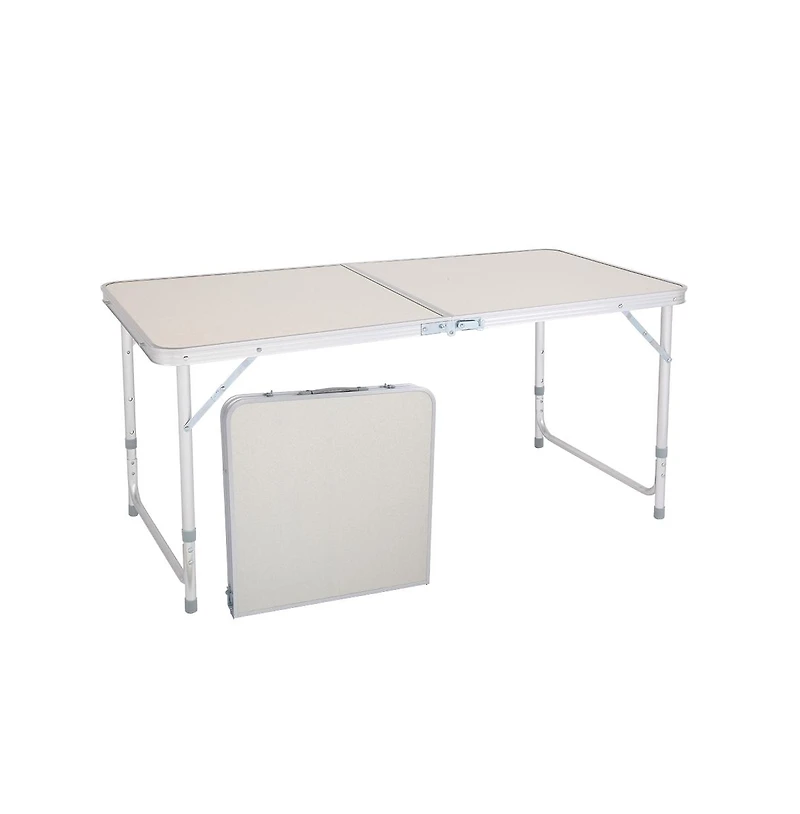 Slickblue Portable Multipurpose Folding Table in White – Versatile and Convenient Table for Indoor and Outdoor Use, Ideal for Events and Everyd
