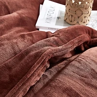 Coma Inducer Oversized King Comforter Set - Wait Oh What - Maple Syrup