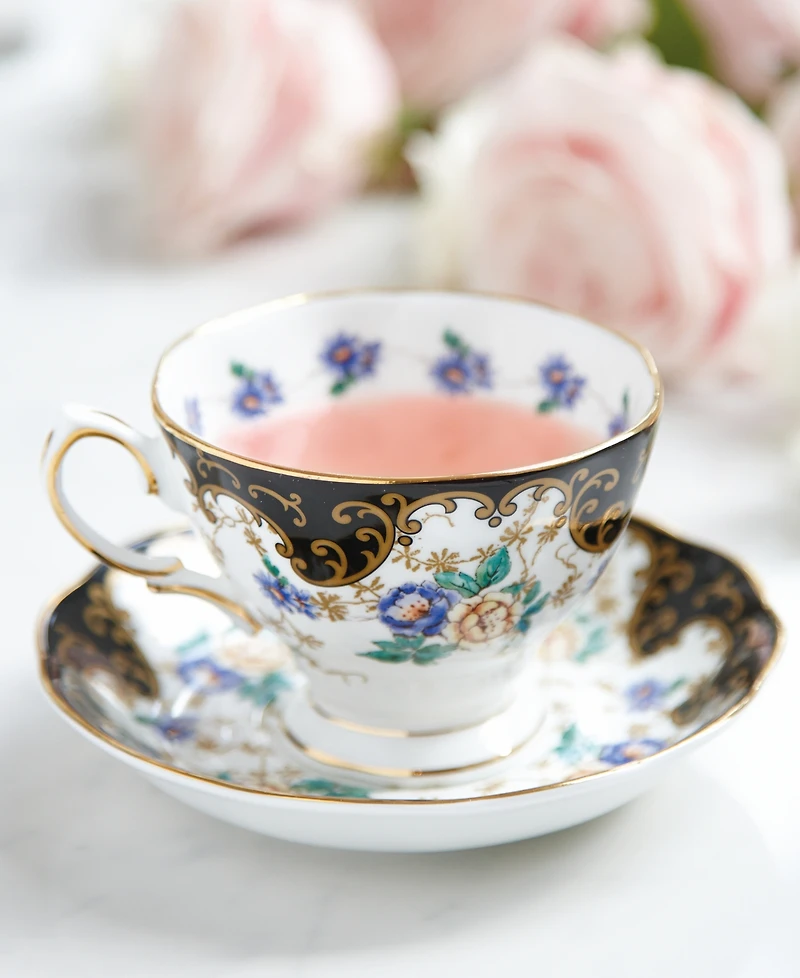 Royal Albert 100 Years 1910 3-Piece Set, Teacup Saucer & Plate -Duchess