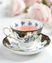 Royal Albert 100 Years 1910 3-Piece Set, Teacup Saucer & Plate -Duchess