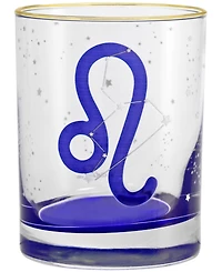 Culver Leo Zodiac Double Old-Fashioned Glass, Set of 2