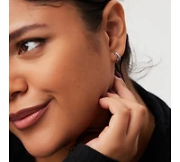 Ana Luisa Double Hoop Earrings - Toda Mini Silver
