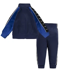 Nike Baby Boys Zip-Up Tricot Tracksuit, 2 Piece Set