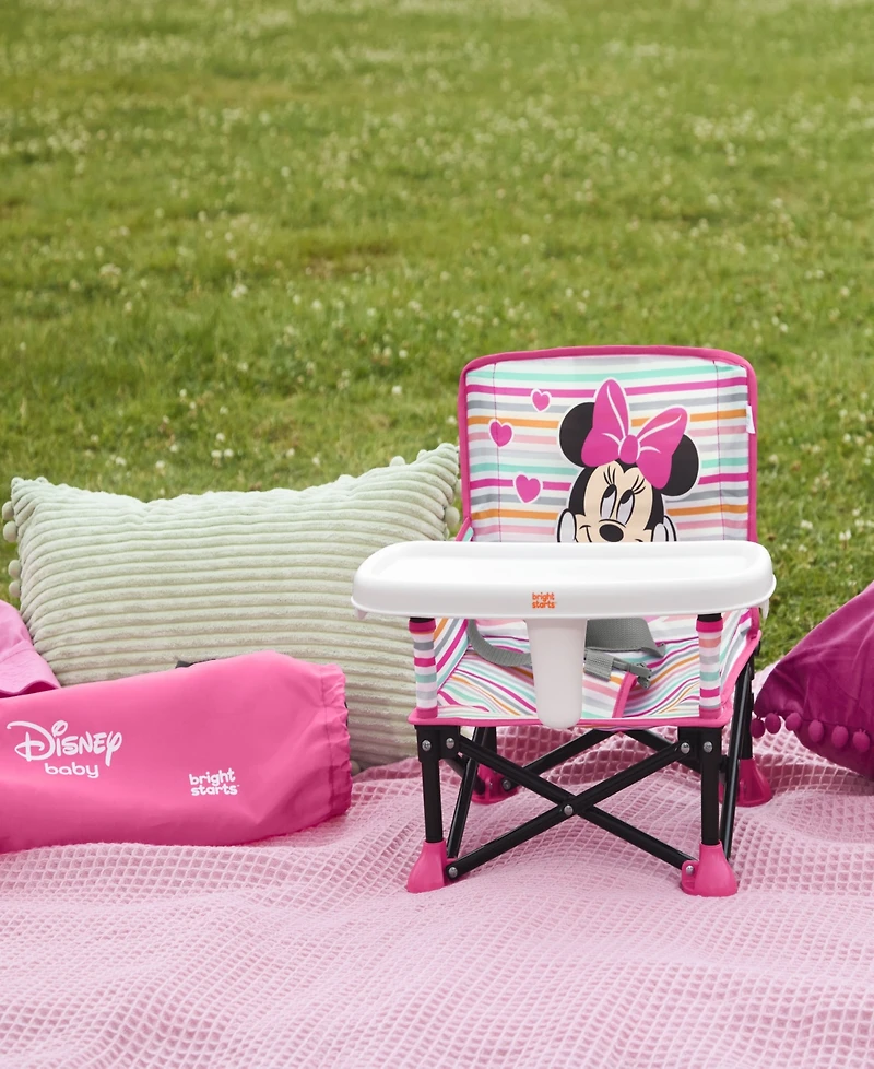 Bright Starts Baby Minnie Mouse Pop ‘N Sit Portable Booster Seat