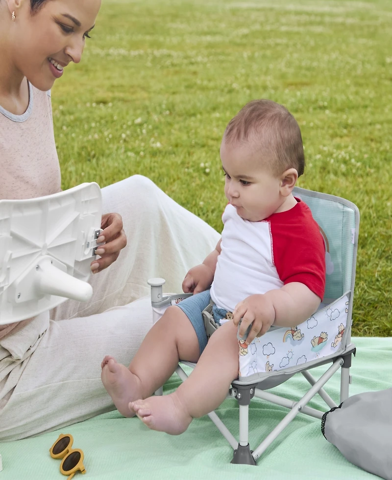 Bright Starts Baby Winnie The Pooh Pop ‘N Sit Portable Booster Seat