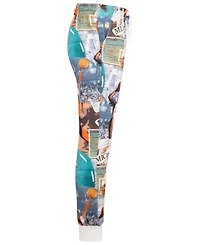 Jordan Big Boys Mj Brooklyn Fleece All-Over Print Pants