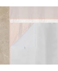 Awesome Home Starburst Water Repellent Crinkle Shower Curtain with Snap-in Liner and Hooks Set, 71"X72"