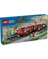 Lego City Downtown Streetcar and Station Toy Set 60423