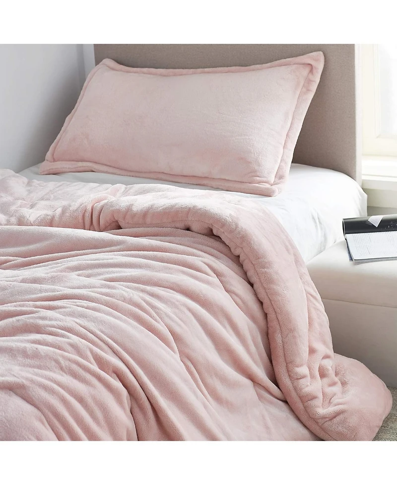 Coma Inducer Oversized Comforter Set - Me Sooo Comfy - Rose Quartz