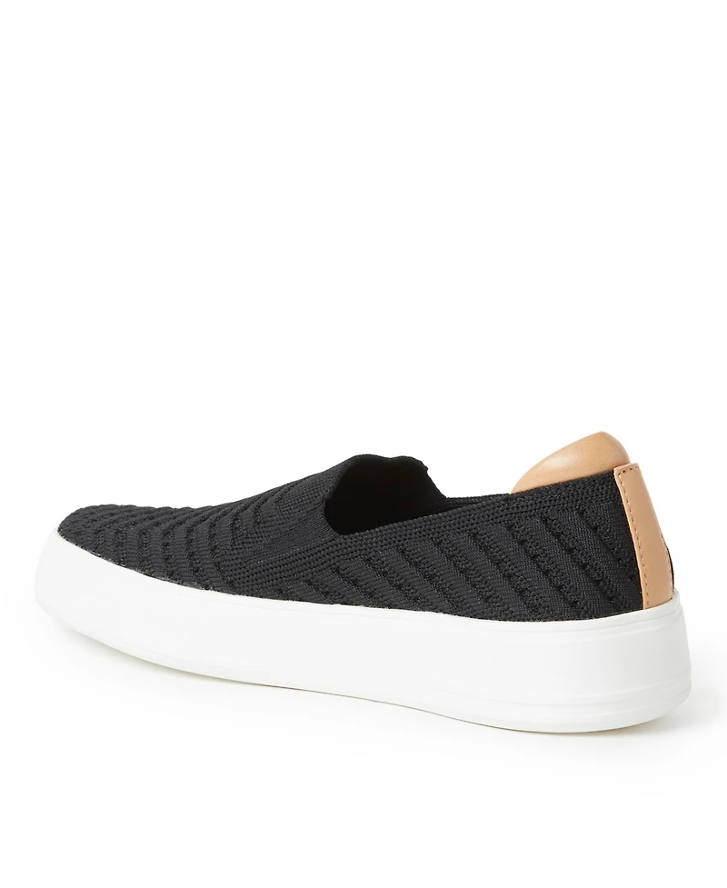 Dearfoams Women's Sophie Slip-On Sneaker