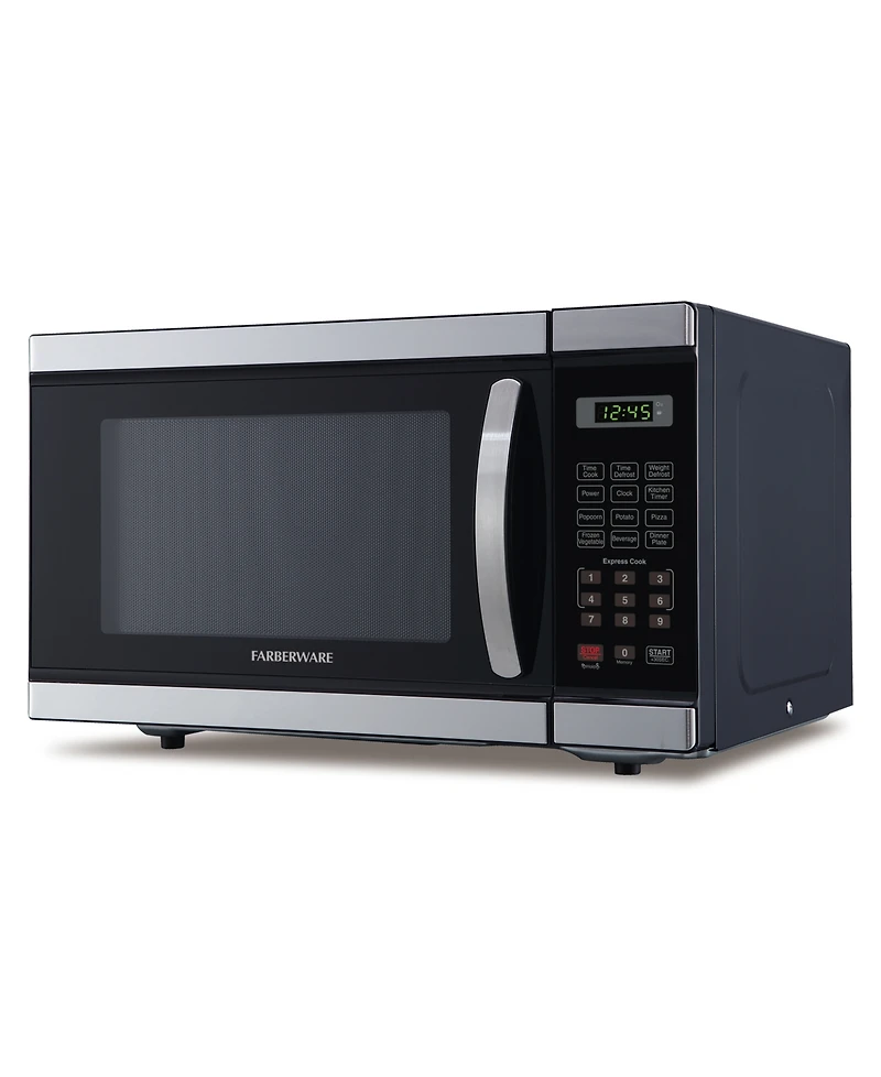 Farberware 1.1 Cu. Ft Professional 1000-Watt Microwave Oven, FMO11AHTBKM