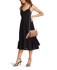 Anne Klein 3 in 1 Chain with Wristlet Strap Belted Wallet