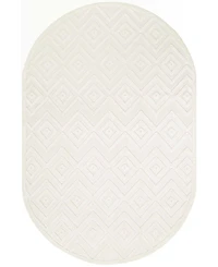 Nourison Home Versatile NRV01 6'x9' Oval Area Rug