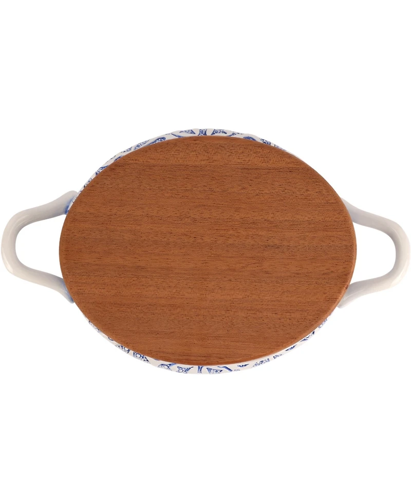 Vietri Uccello Biscotti Jar