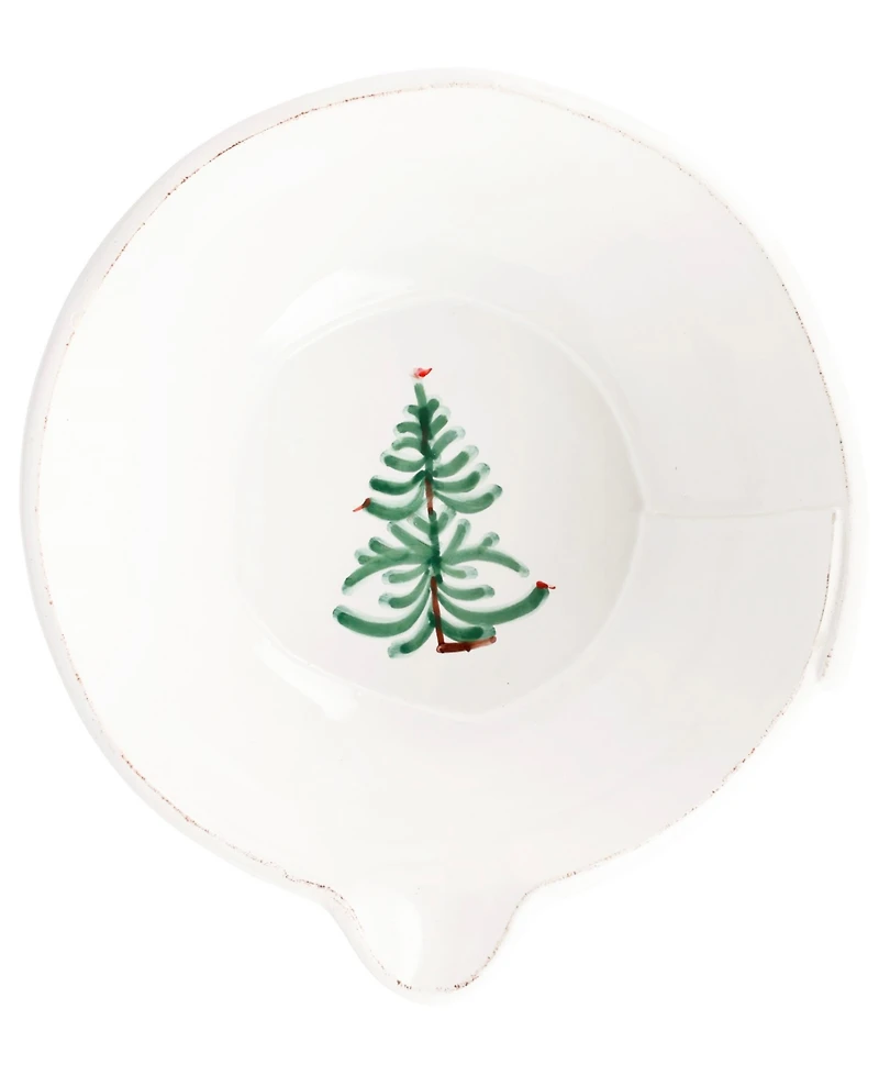 Vietri Lastra Holiday Large Mixing Bowl