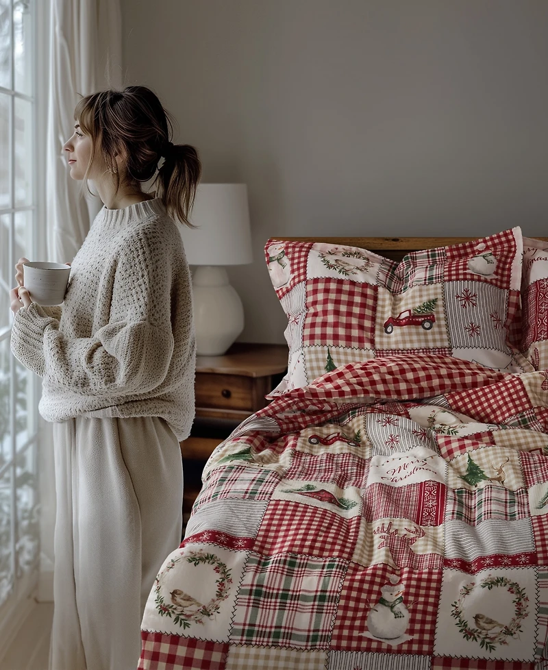 Levtex Home for Christmas Reversible 3-Pc. Comforter Set