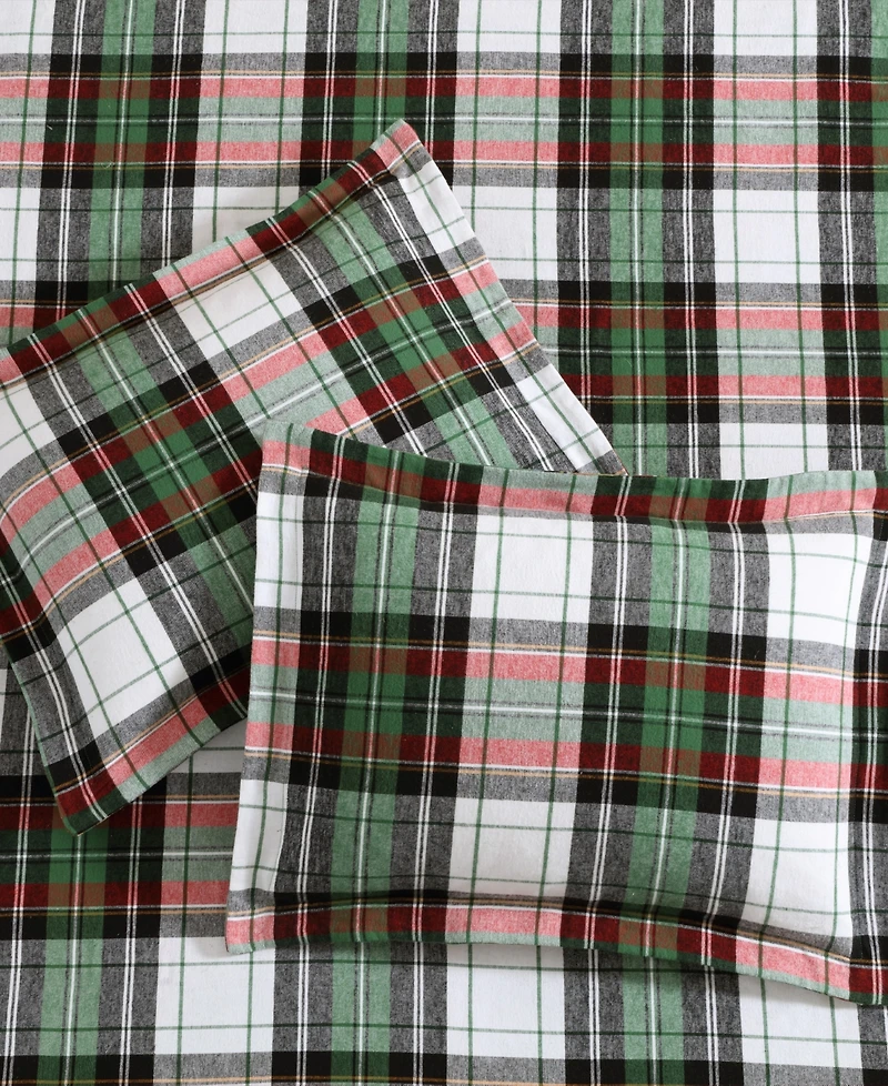 Levtex Spencer Plaid Flannel 2-Pc. Duvet Cover Set, Twin