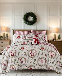 Levtex Merry Bright Pine Plaid Reversible 2-Pc. Quilt Set, Twin/Twin Xl