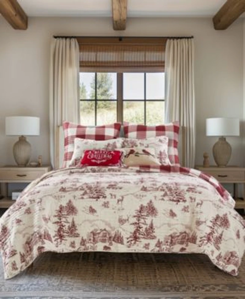 Levtex Winter Sleigh Ride Reversible Quilt Sets