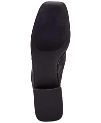 Madden Girl Egret Block-Heel Mary-Jane Bow Ballet Flats