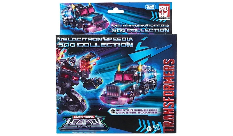 Leader Robots in Disguise 2000 Universe Scourge Leader Class | Transformers Legacy | Velocitron Speedia 500 Collection