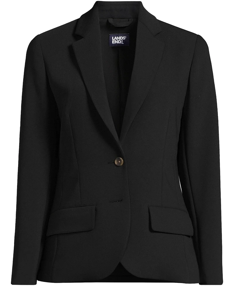 Lands' End Women's Crepe Blazer