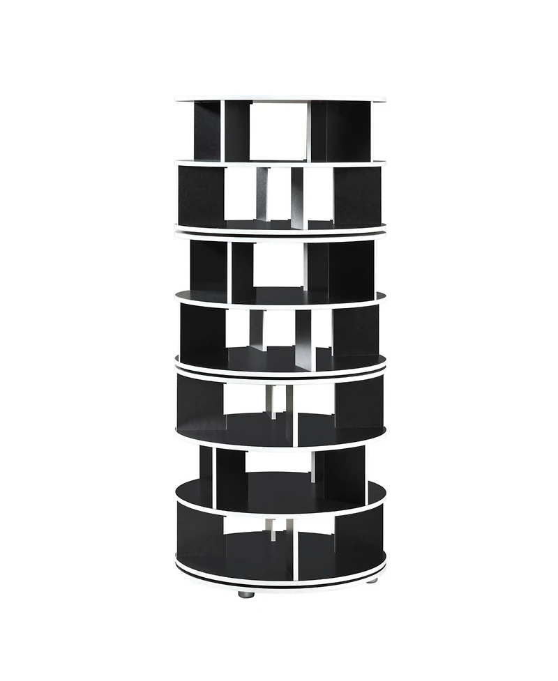 Kings Brand Furniture -Tier Rotating Shoe Rack
