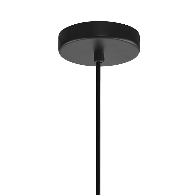 Possini Euro Design Rorie 8 1/2" Modern Pendant Ceiling Light Fixture Dining Room Over Table Kitchen Island Black Smoke Glass Mini