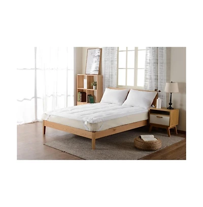 Cheer Collection 180TC Down Alternative Mattress Topper - Queen